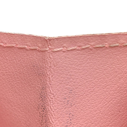Epi Twist Wallet Rose Ballerine