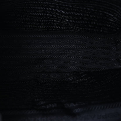 Tessuto Nylon Saffiano Vela Backpack  Black