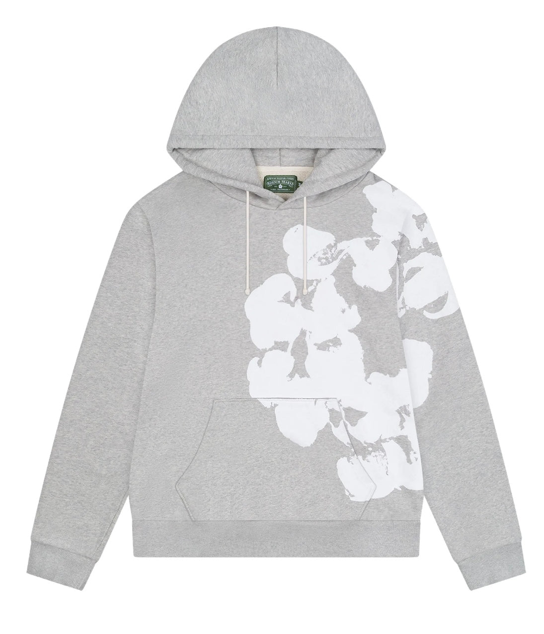 FELPA CON STRAPPI IN DENIM