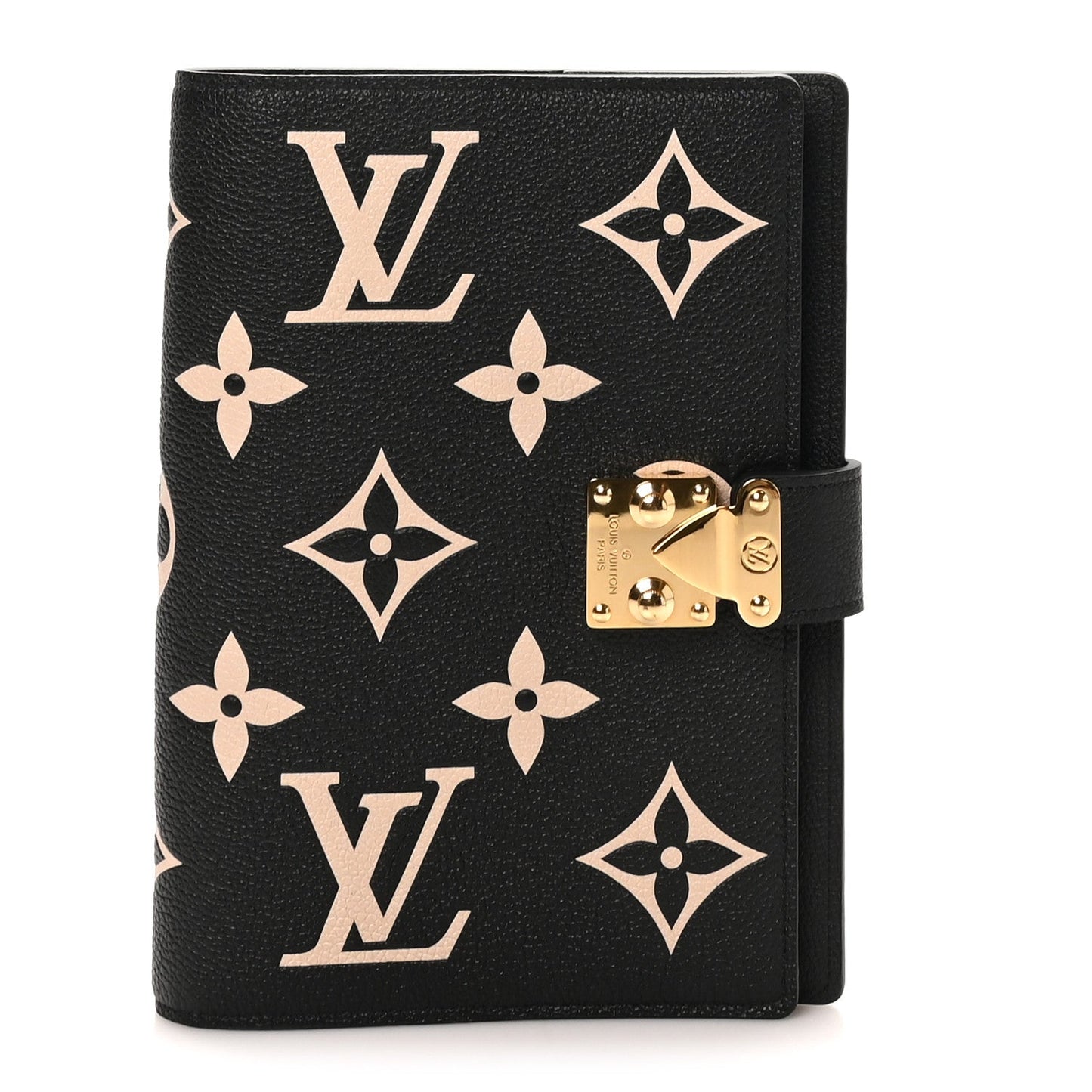 Empreinte Monogram Giant Paul Notebook Cover MM Black Beige