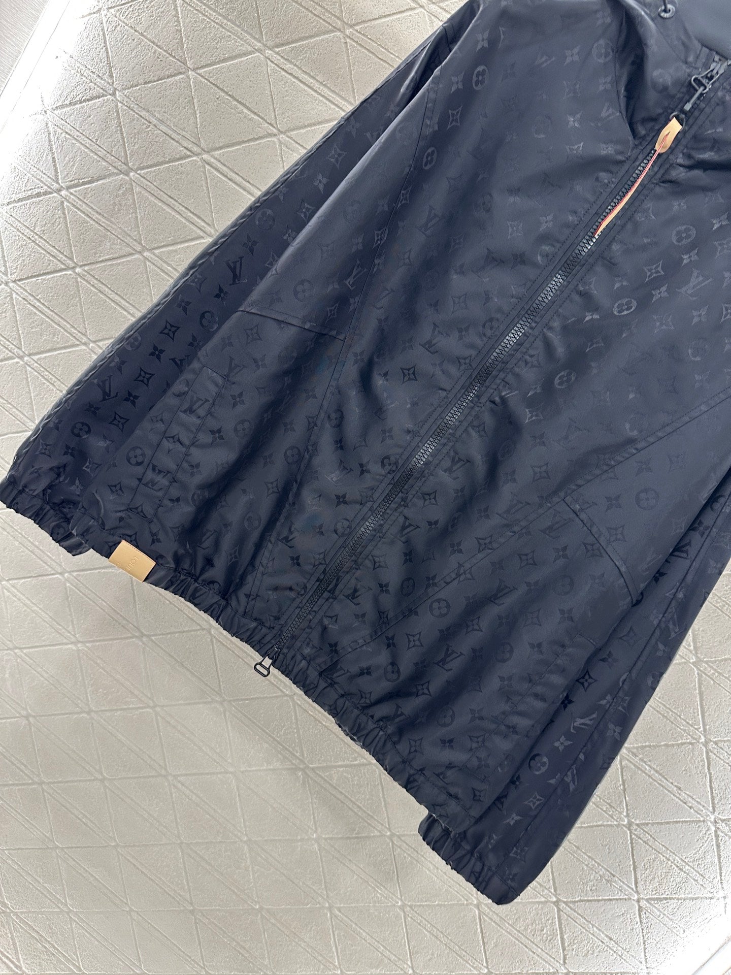 LV25 Obscure Jackquard Jacket Black Polyester 291079