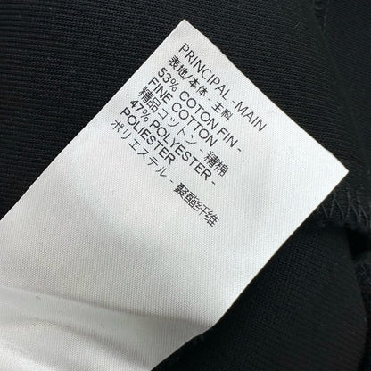 LV25 Silk Scarf Hooded Jacket Black Cotton 290214