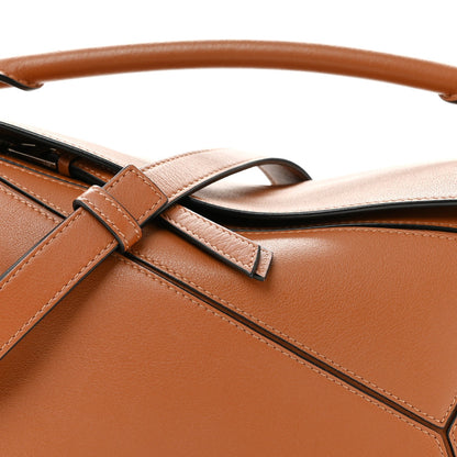 Calfskin Small Puzzle Bag Tan