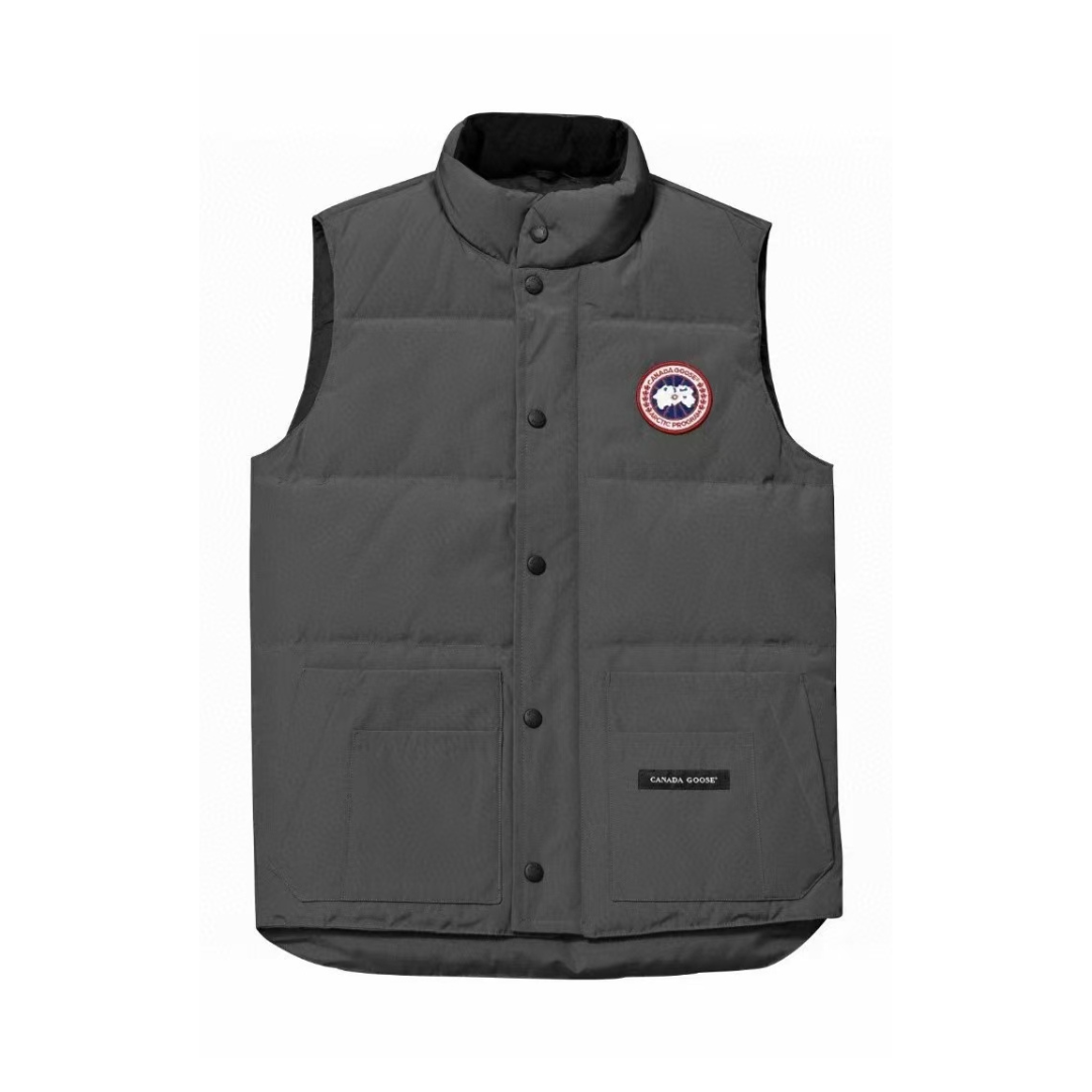 Gilet con monogramma d'oca
