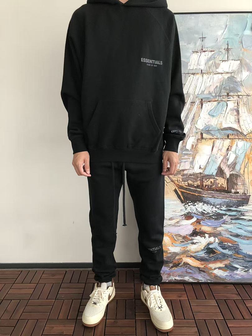 TOP PANTS FOG HOODIE TROUSERS FLEECE
