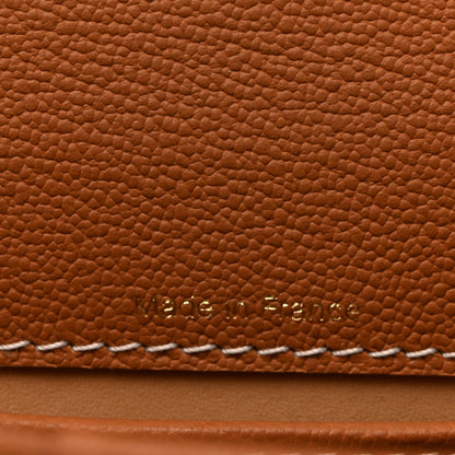 Grained Rodeo Calfskin Surpique Mini Brillant Satchel Vegetal Ivory