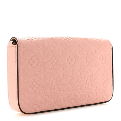 Empreinte Pochette Felicie Chain Wallet Rose Poudre
