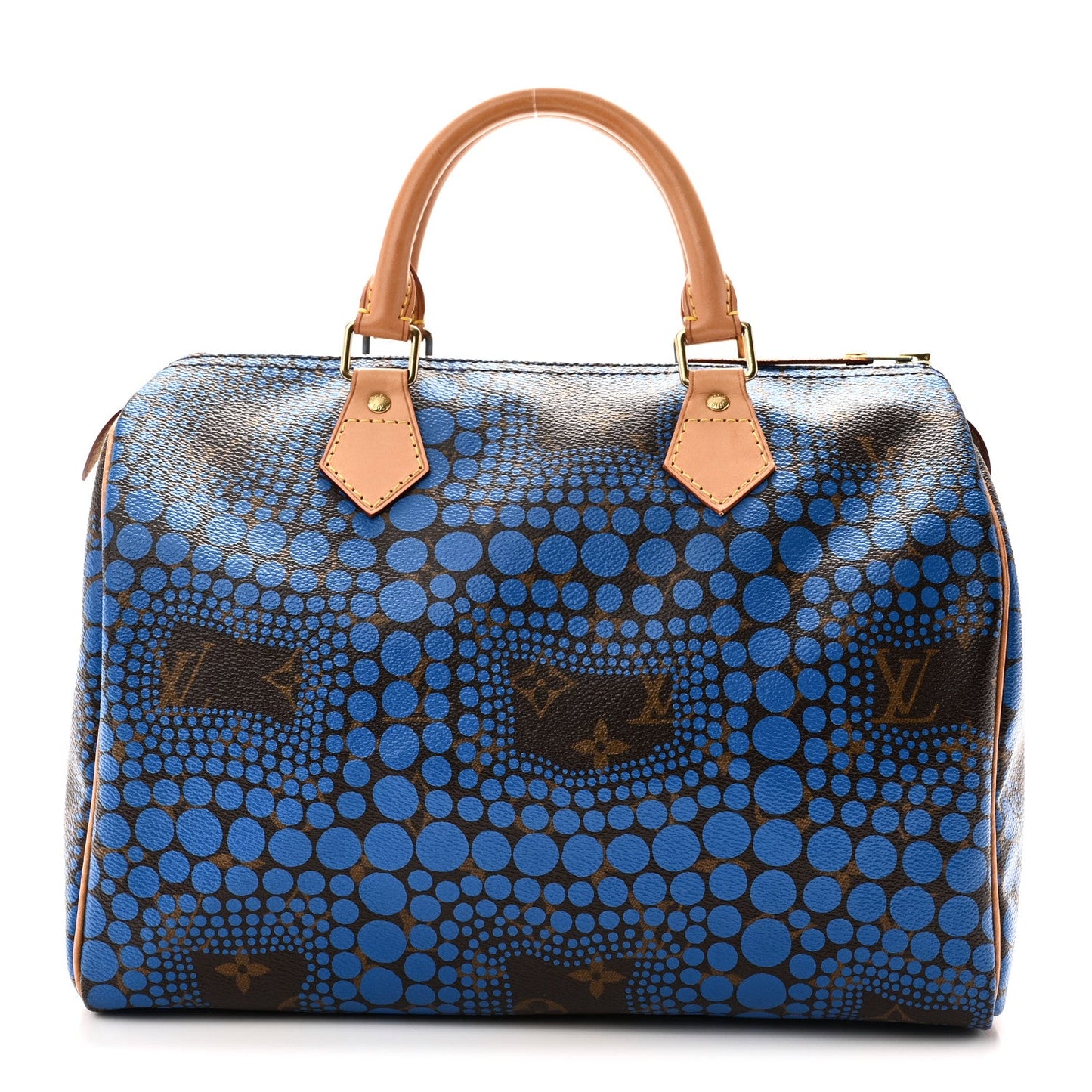 Monogram Kusama Town Speedy 30 Blue