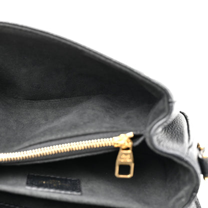 Empreinte Monogram Giant Pochette Metis East West Black Beige