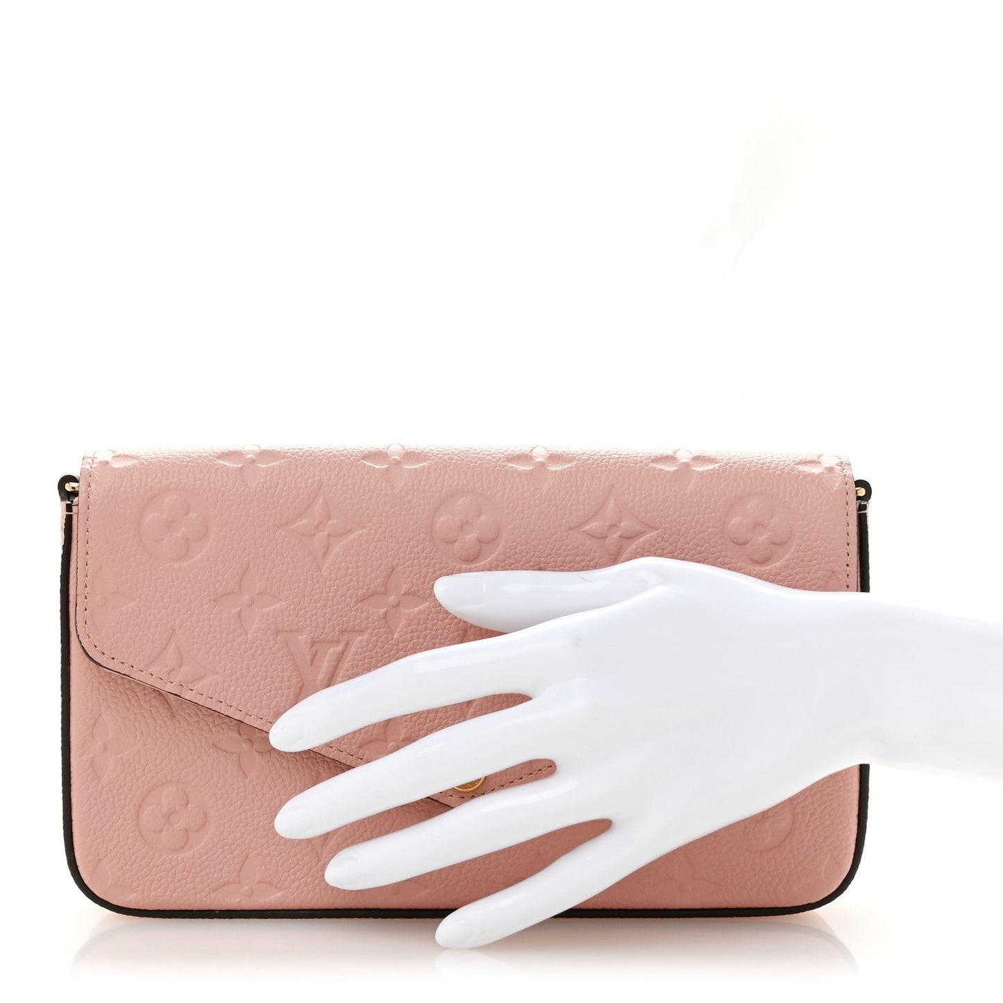 Empreinte Pochette Felicie Chain Wallet Rose Poudre