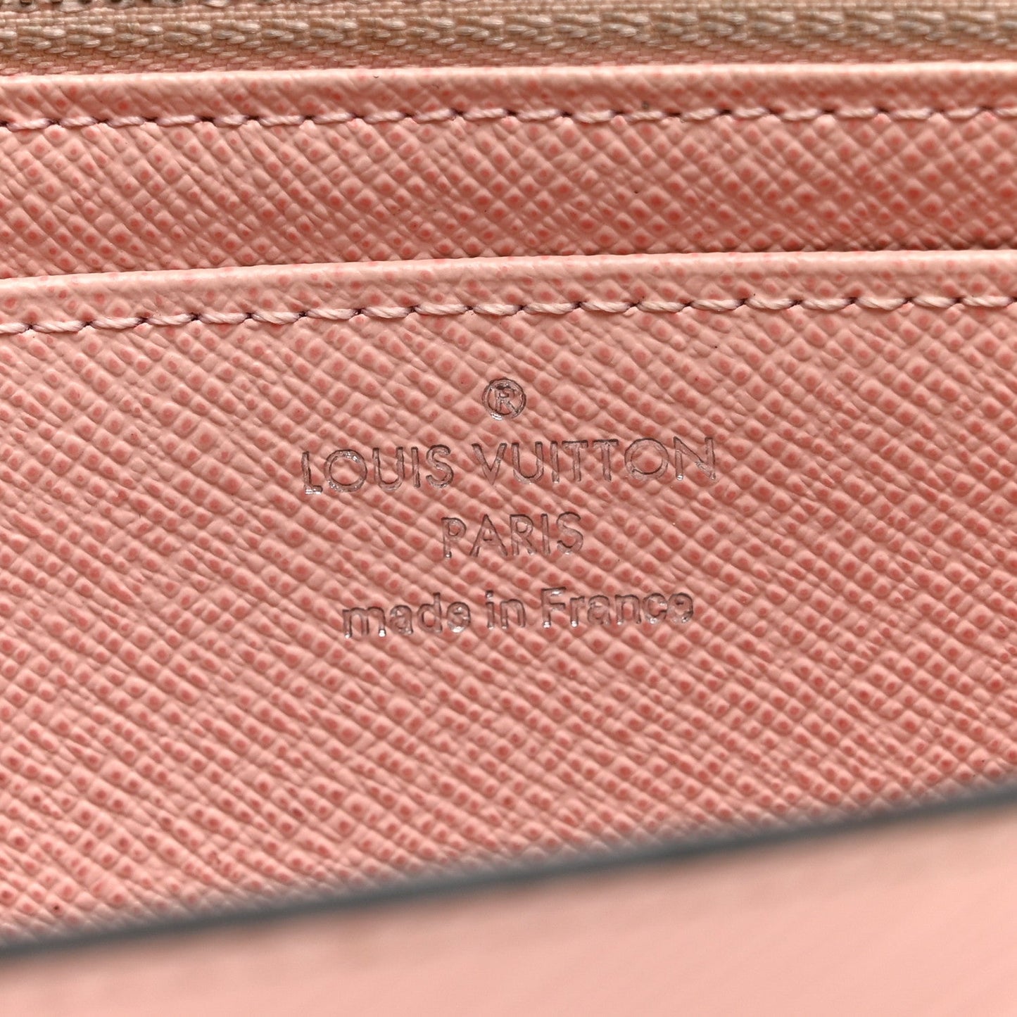 Epi Twist Wallet Rose Ballerine