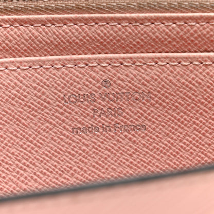 Epi Twist Wallet Rose Ballerine