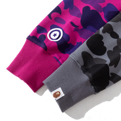 Felpa con cappuccio Bape