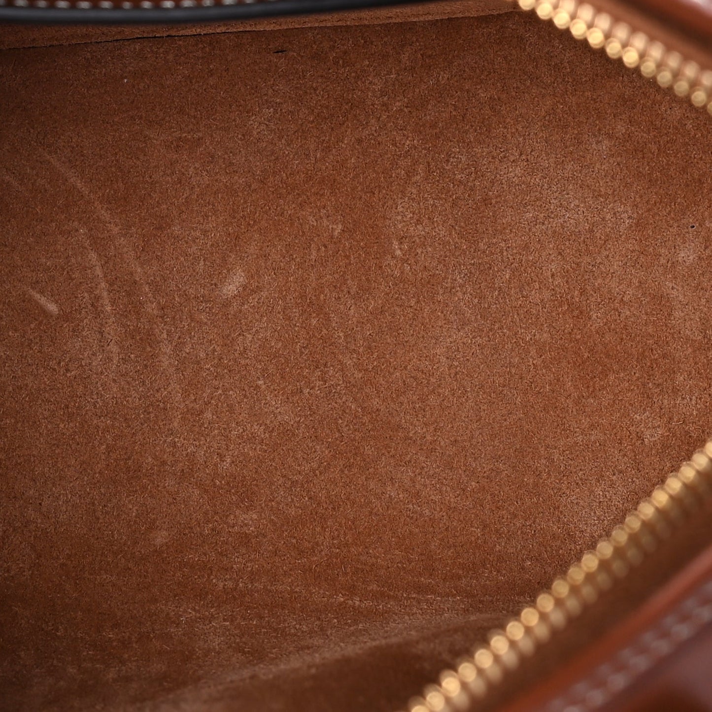 Smooth Calfskin Triomphe Small Boston Bag Tan