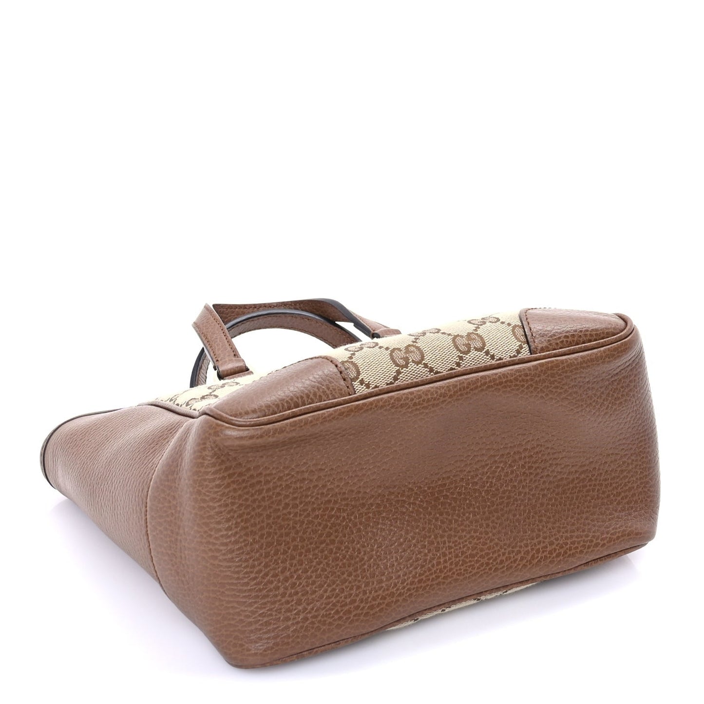 Monogram Small Bree Tote Beige Tabacco