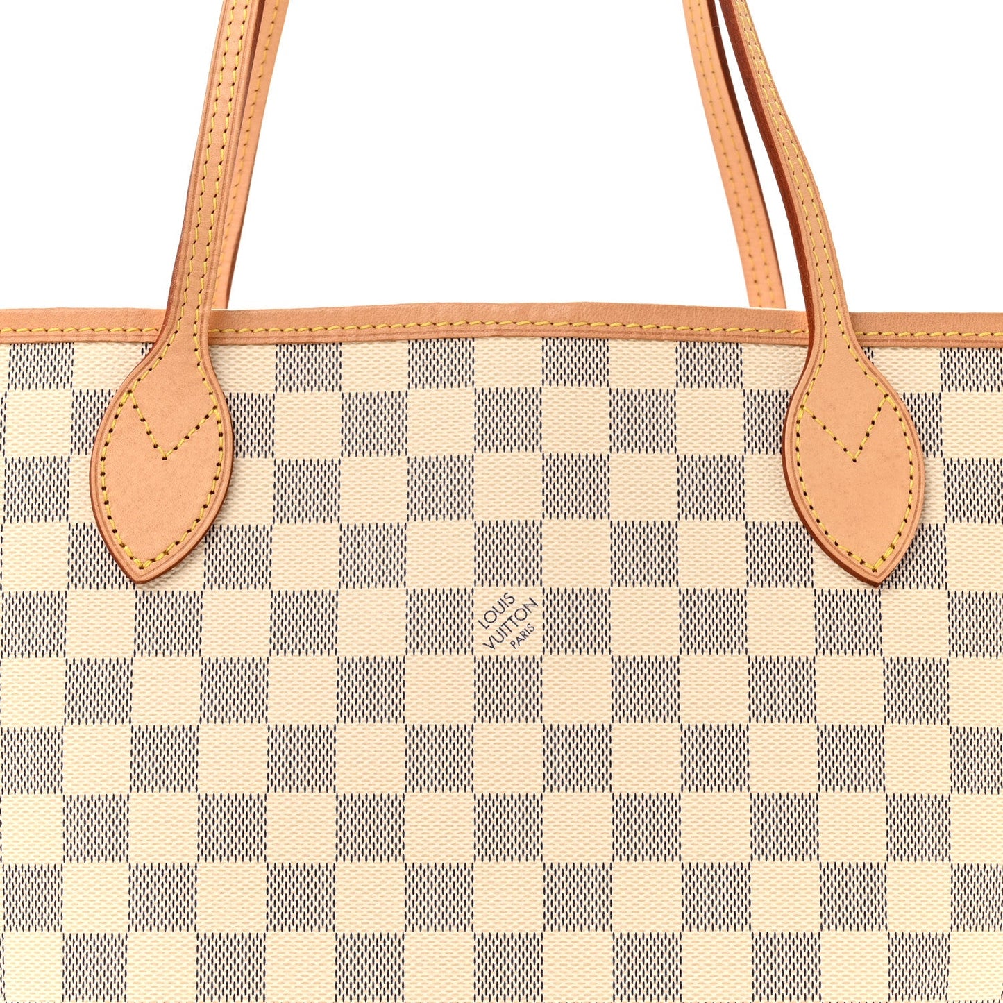 Damier Azur Neo Neverfull MM Rose Ballerine
