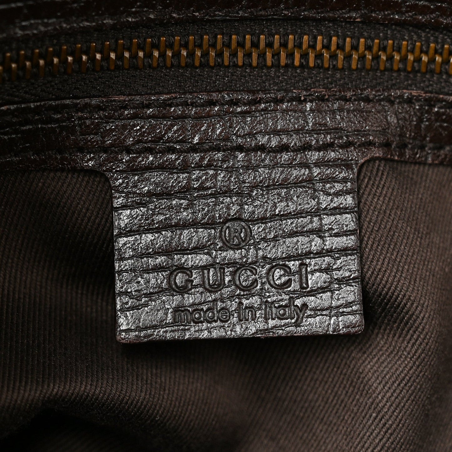 Monogram Horsebit Chain Flap Shoulder Bag Brown