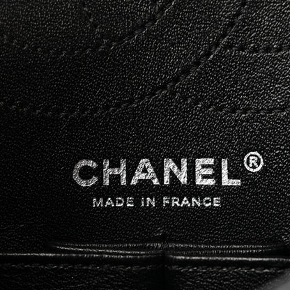 Aged Calfskin Quilted 2.55 Reissue 225 Flap So Black