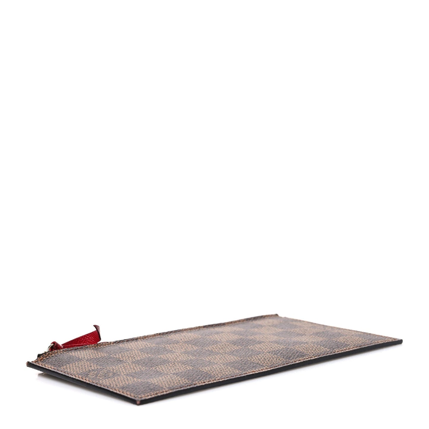 Damier Ebene Felicie Chain Wallet Zippered Insert