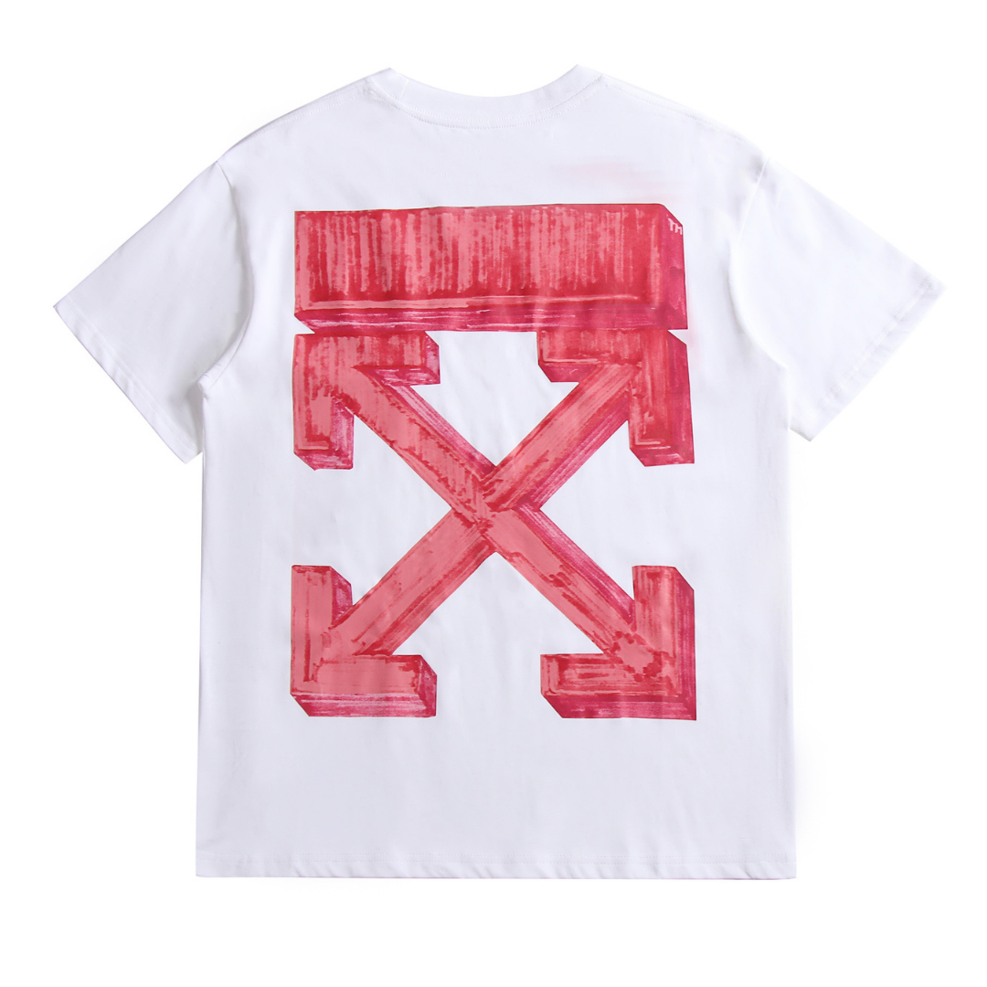 T-shirt monogramma Off-W