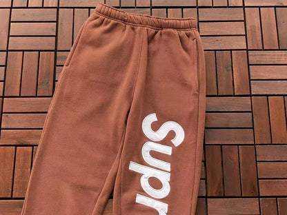 TOP￥~125 PANTS￥~119 S🔥P🔥E🔥E HOODIE TROUSERS FLEECE