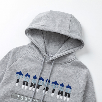 Tuta con cappuccio blu Decoded 2.0