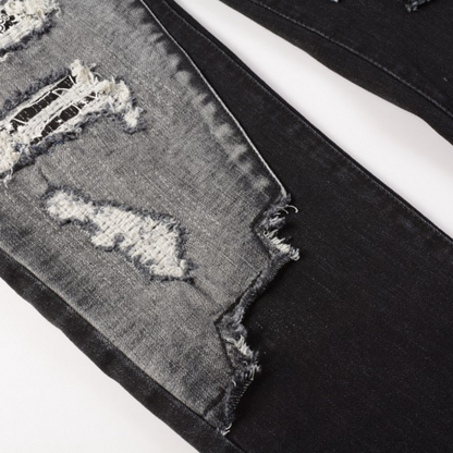 Jeans con logo Amr Bandana