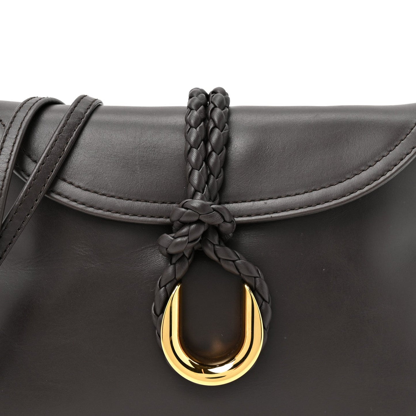 Smooth Calfskin Small Liberta Shoulder Bag Fondant