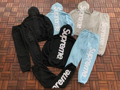 TOP￥~179 PANTS￥~169 S🔥P🔥E🔥E HOODIE TROUSERS FLEECE