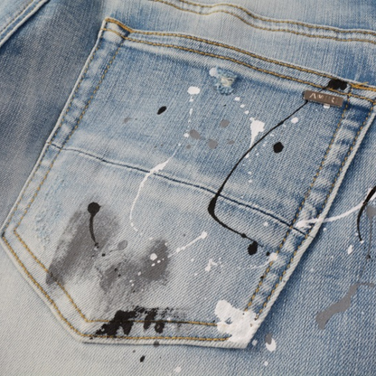 Jeans Amr Paint Drip