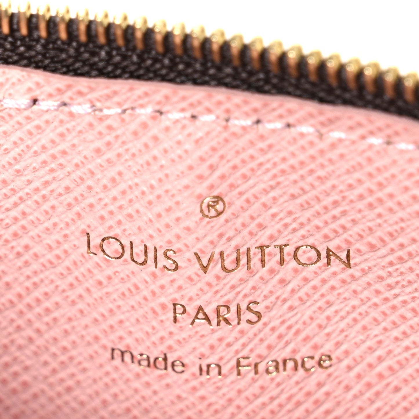 Damier Ebene Recto Verso Card Holder Rose Ballerine