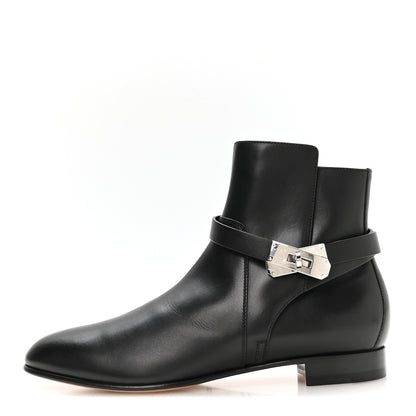 Calfskin Neo Low Boots 41 Black