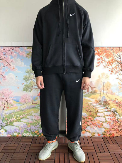 TOP￥~149 PANTS￥~125 S🔥P🔥E🔥E & N🔥K🔥HOODIE TROUSERS FLEECE