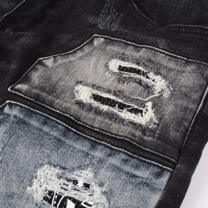 Jeans con logo Amr Bandana