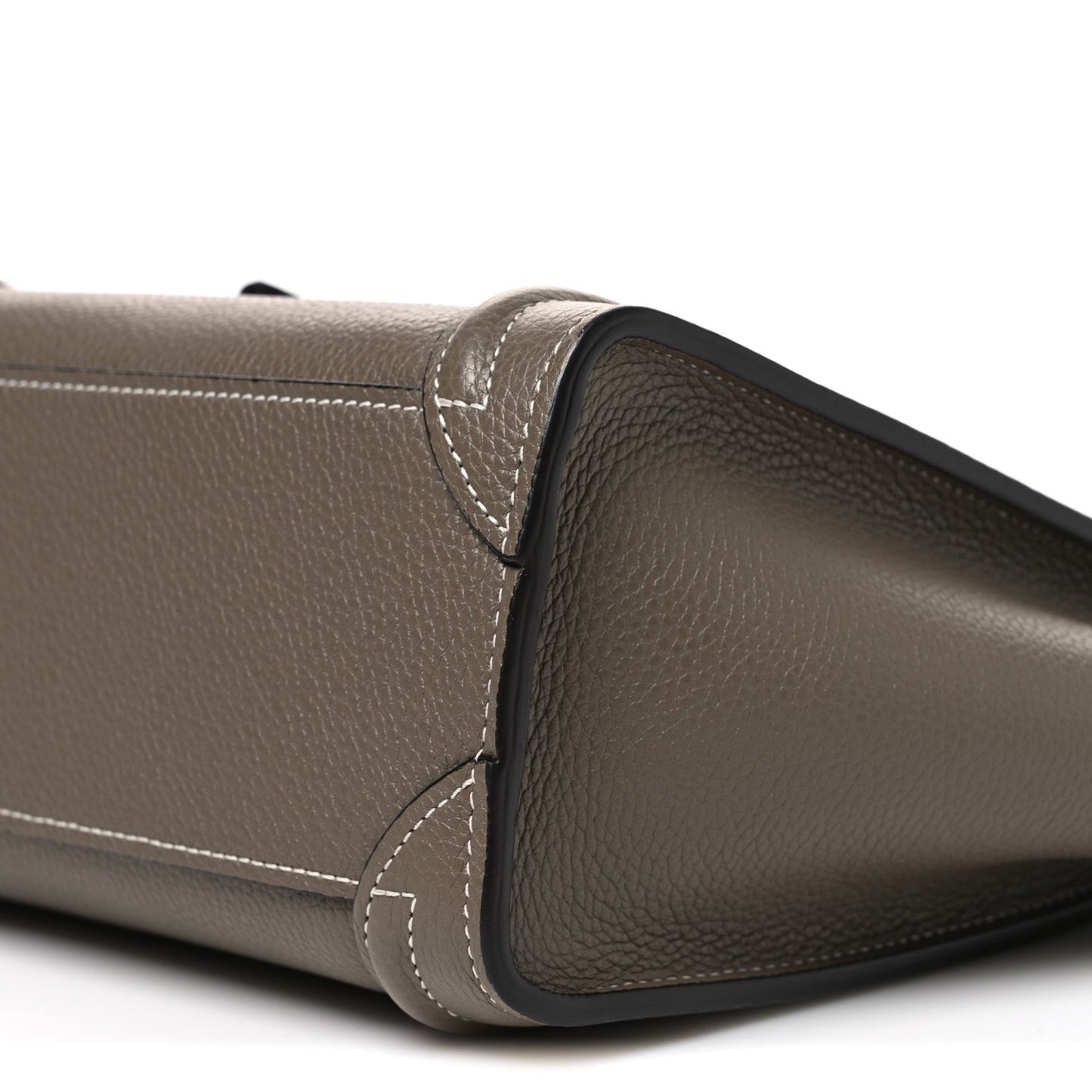Drummed Calfskin Nano Luggage Souris