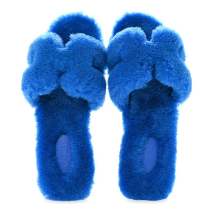 Woolskin Oran Sandals 38 Blue