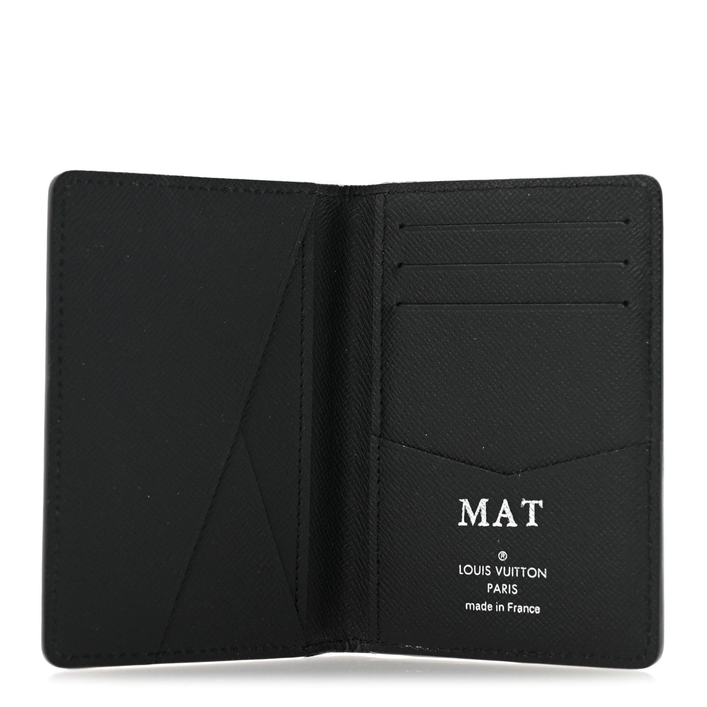 Epi Monogram Eclipse Pocket Organizer Black