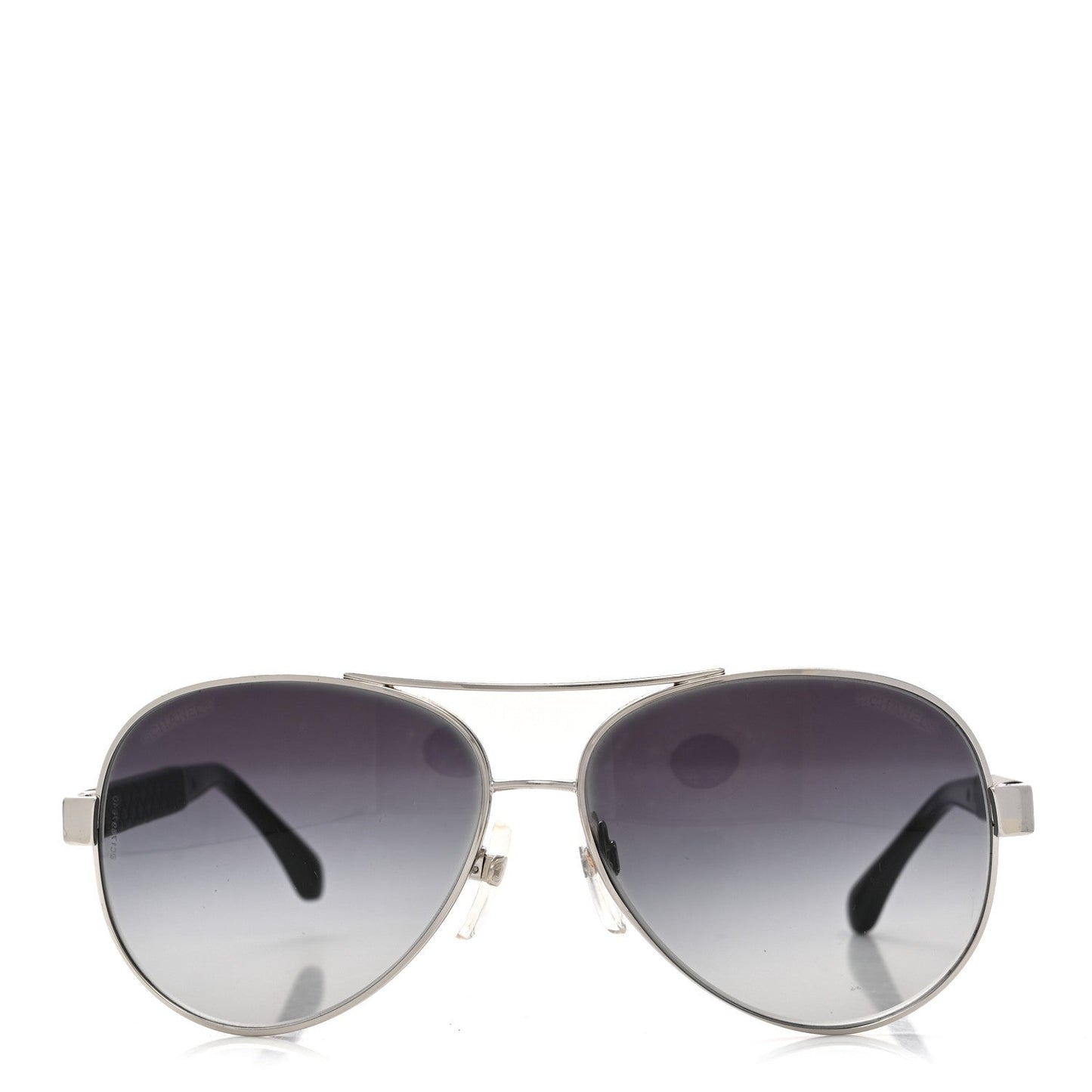 Lambskin Quilted CC 4195-Q Sunglasses Silver