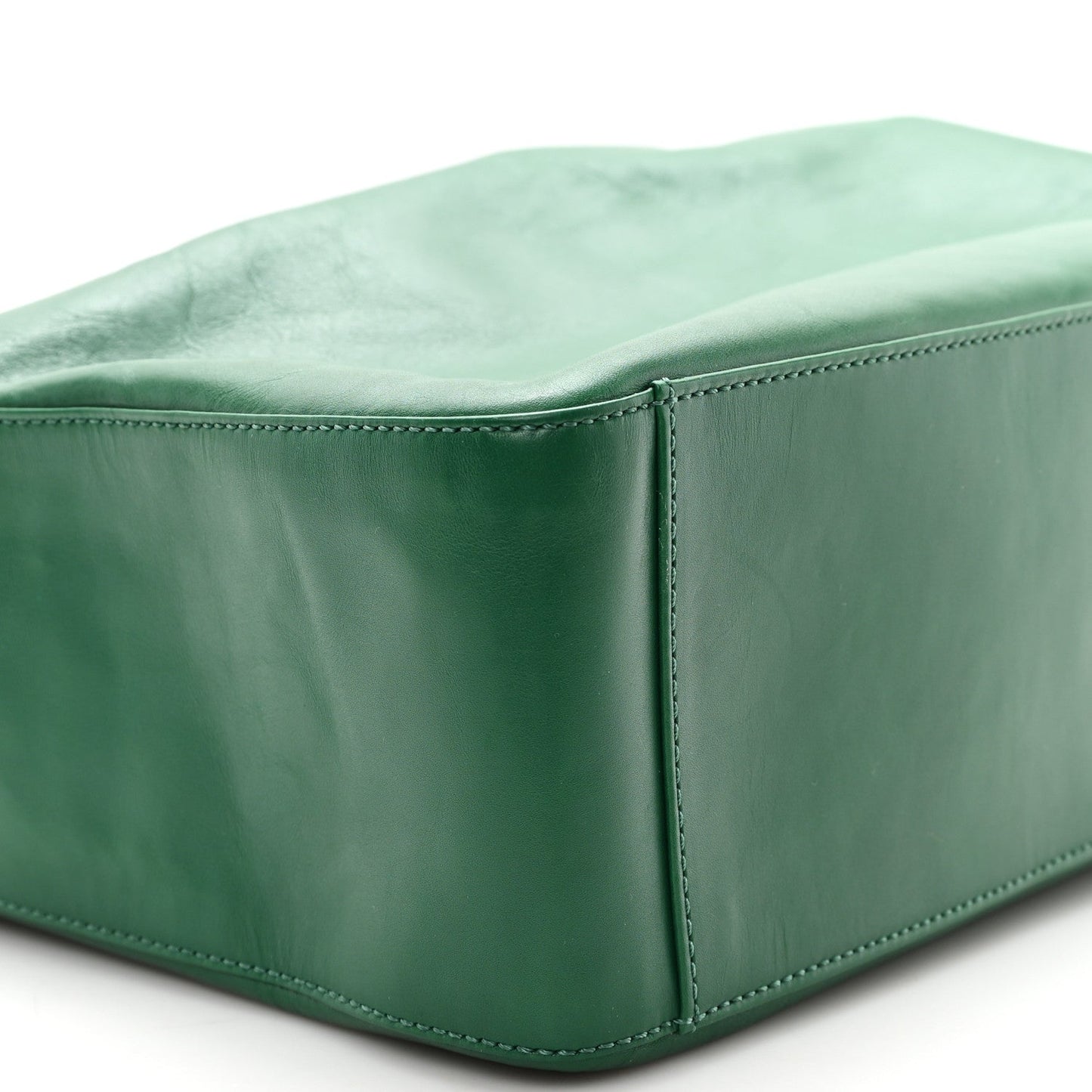 Calfskin Elena Forest Green