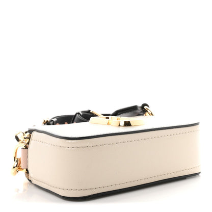 Saffiano Small Snapshot Camera Bag Dust Multicolor
