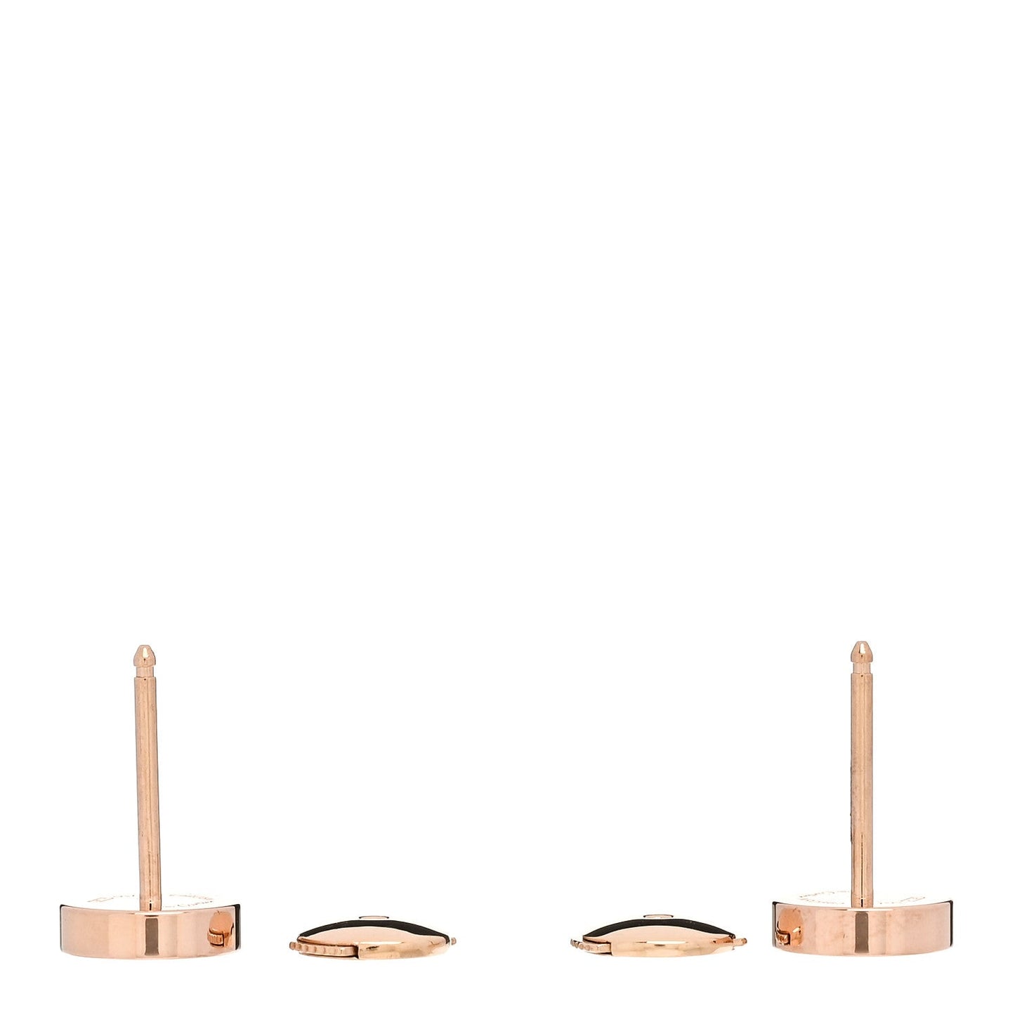 18K Pink Gold LOVE Earrings