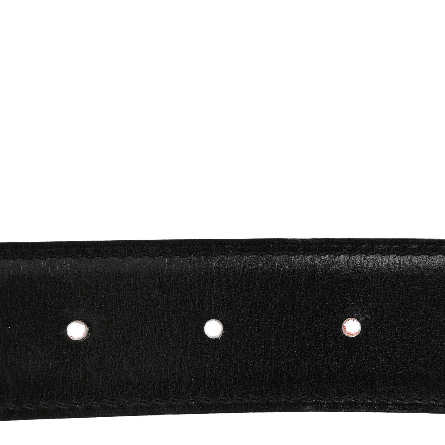 Box Courchevel 32mm H Belt 70 28 Black Rouge Garance
