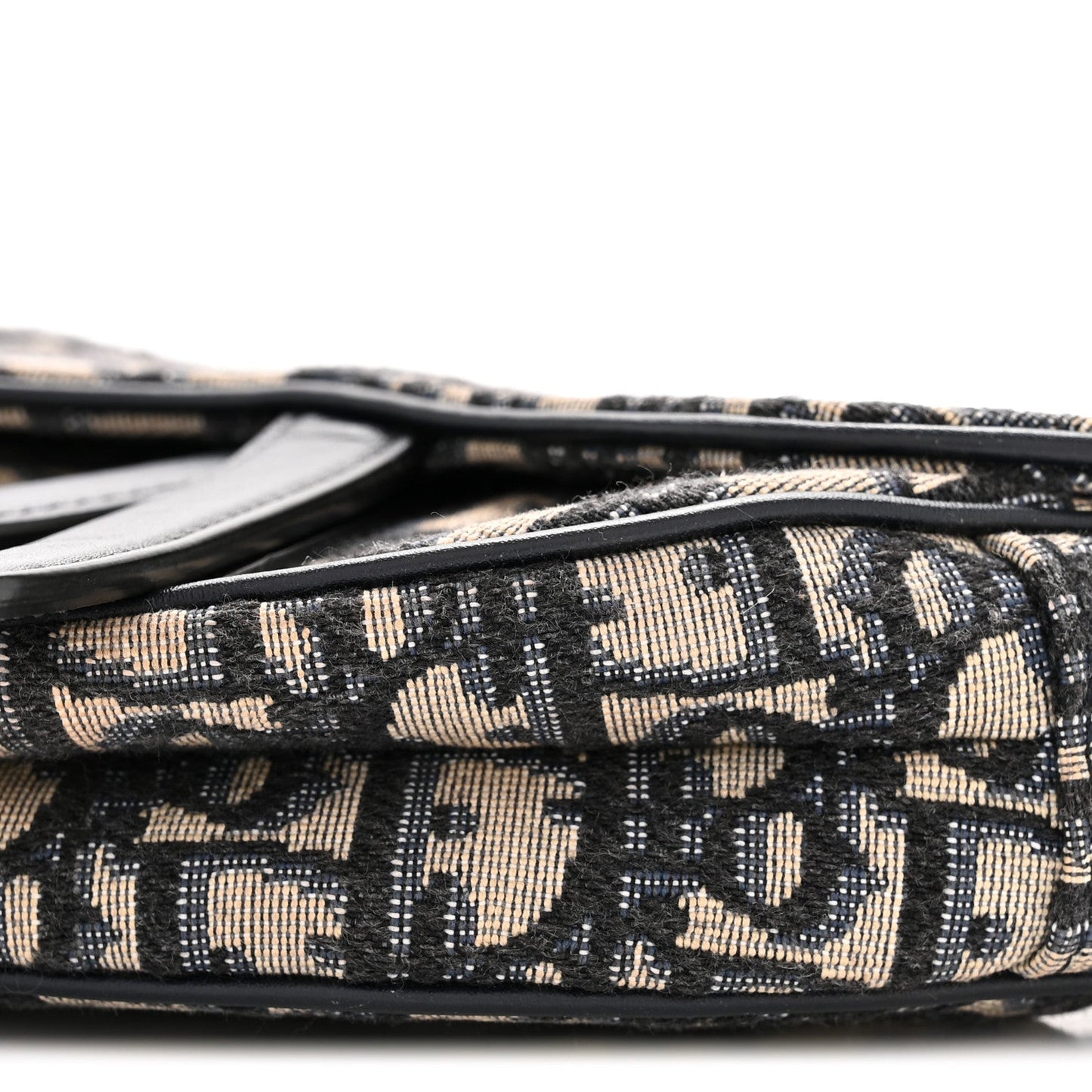 Oblique Mini Saddle Bag Blue