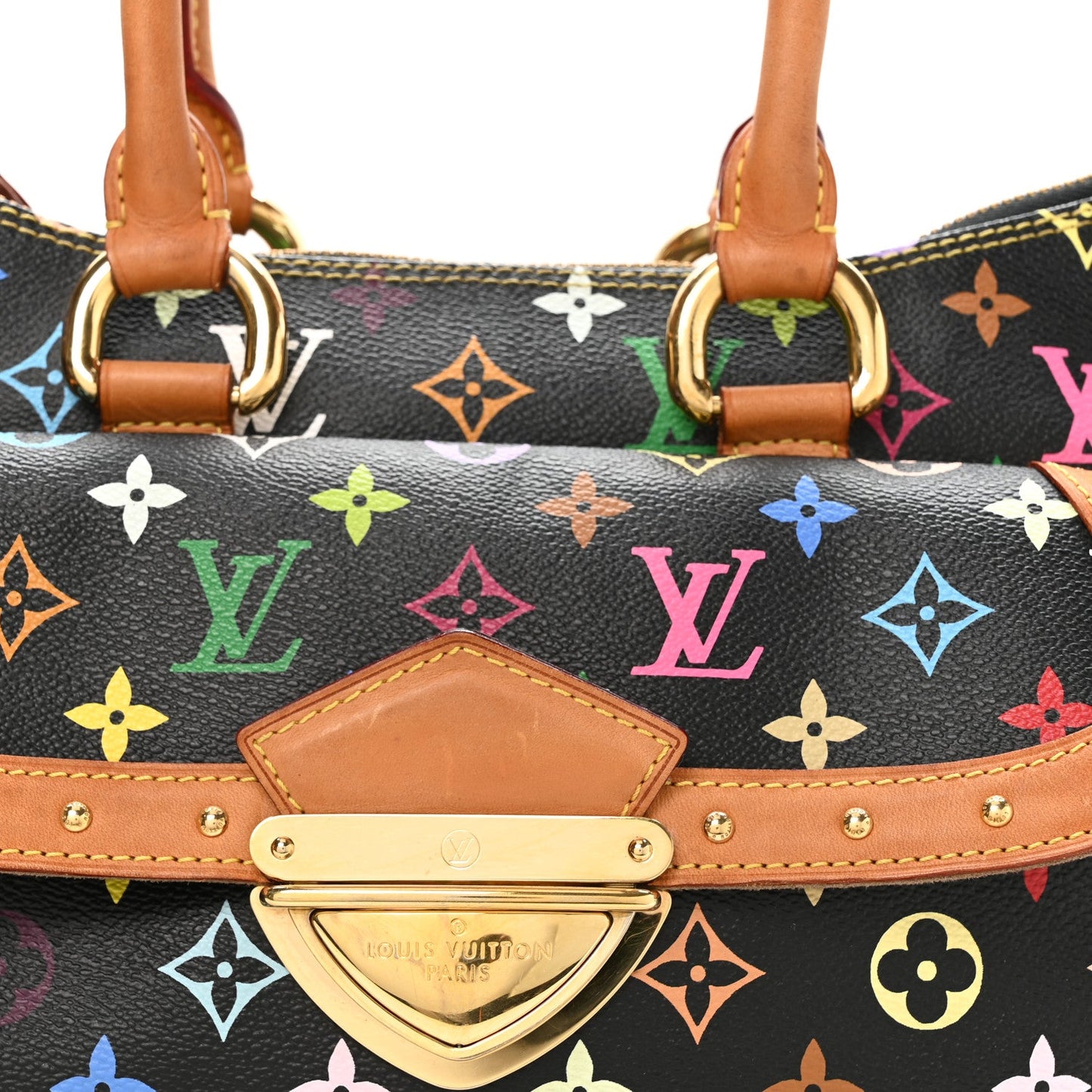 Monogram Multicolor Rita Black