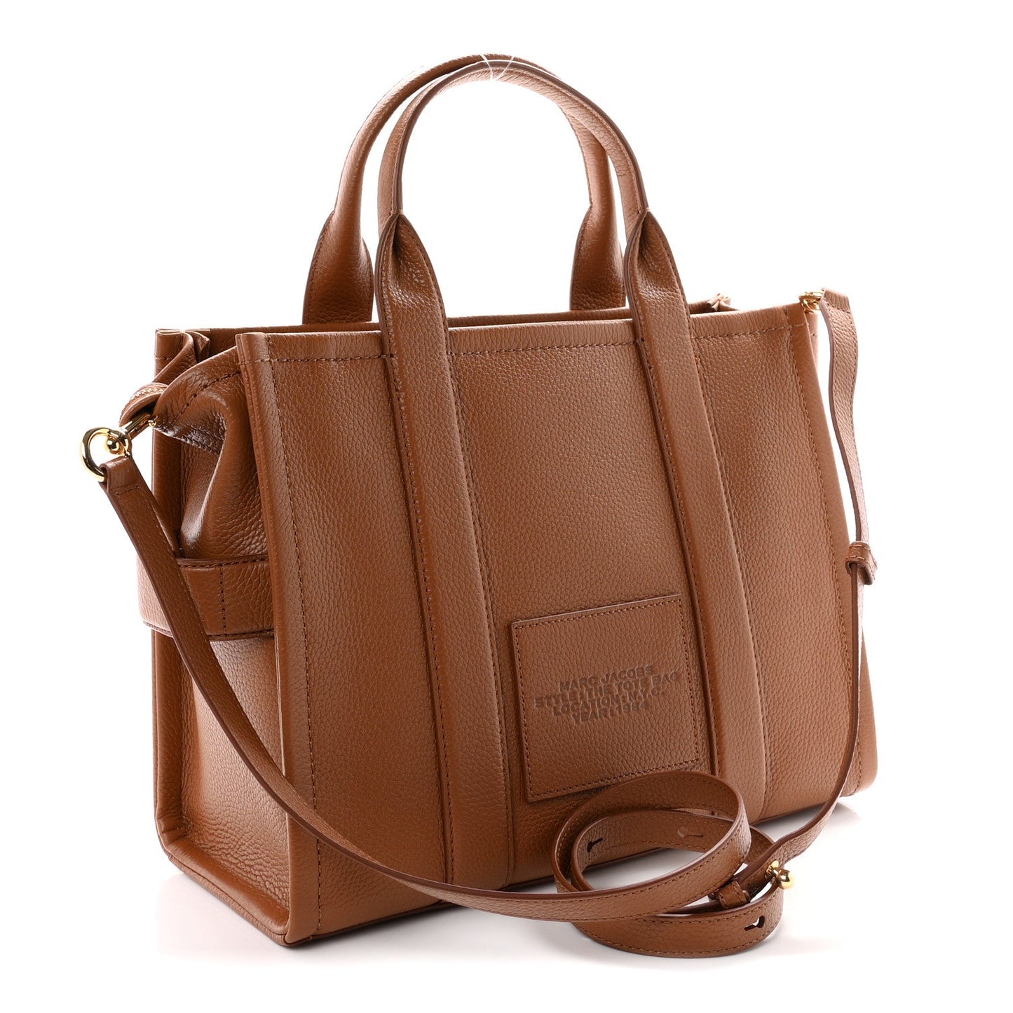 Grained Calfskin Medium The Tote Bag Argan Oil