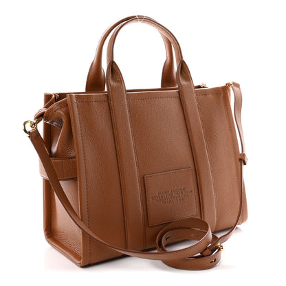 Grained Calfskin Medium The Tote Bag Argan Oil