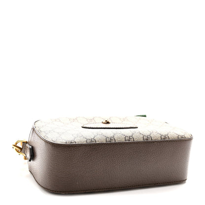 GG Supreme Monogram Web Neo Vintage Shoulder Bag Beige New Acero Crop