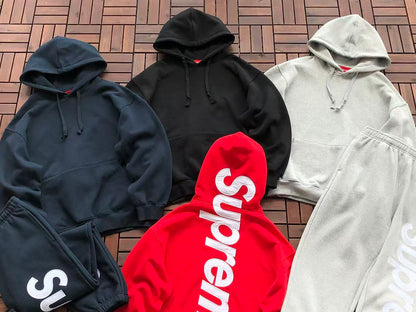 TOP￥~199 PANTS¥~179 S🔥P🔥E🔥E HOODIE TROUSERS FLEECE