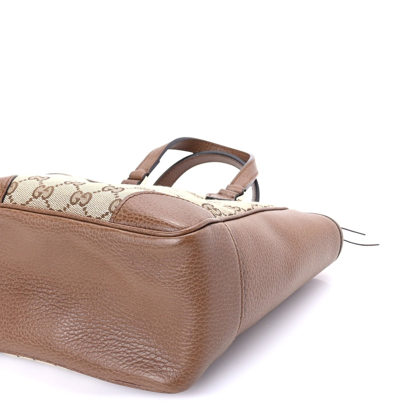 Monogram Small Bree Tote Beige Tabacco