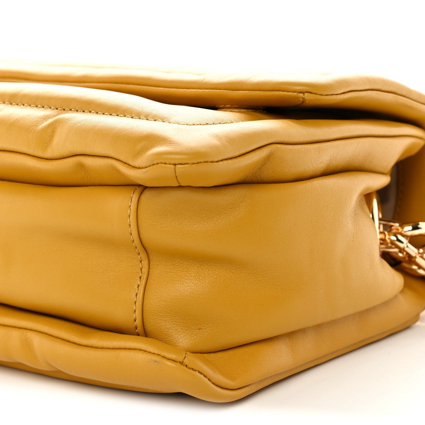 Lambskin The Pillow Bag Golden Spice